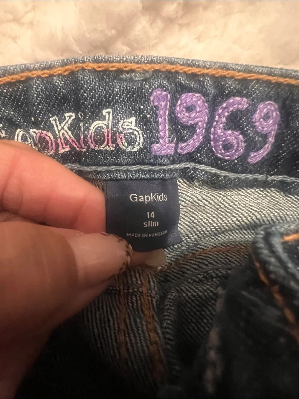 GAPKids 1969 Denim Jeans size 14 slim